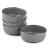 Thyme & Table Servware Gray Ava Stoneware Round Bowls, 4 Pack