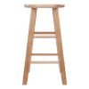 Element Counter Stools; 2-Pc Set; Natural