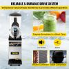 VEVOR Commercial Margarita Machine, 1Tank 15L Commercial Slushy Machine, Stainless Steel Smoothie Frozen Drink Maker