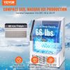 VEVOR Commercial Ice Maker, 160lbs/24H, Ice Maker Machine, 80 Ice Cubes in 12-15 Minutes