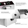 3400W Dual Tank Electric Countertop Deep Fryer